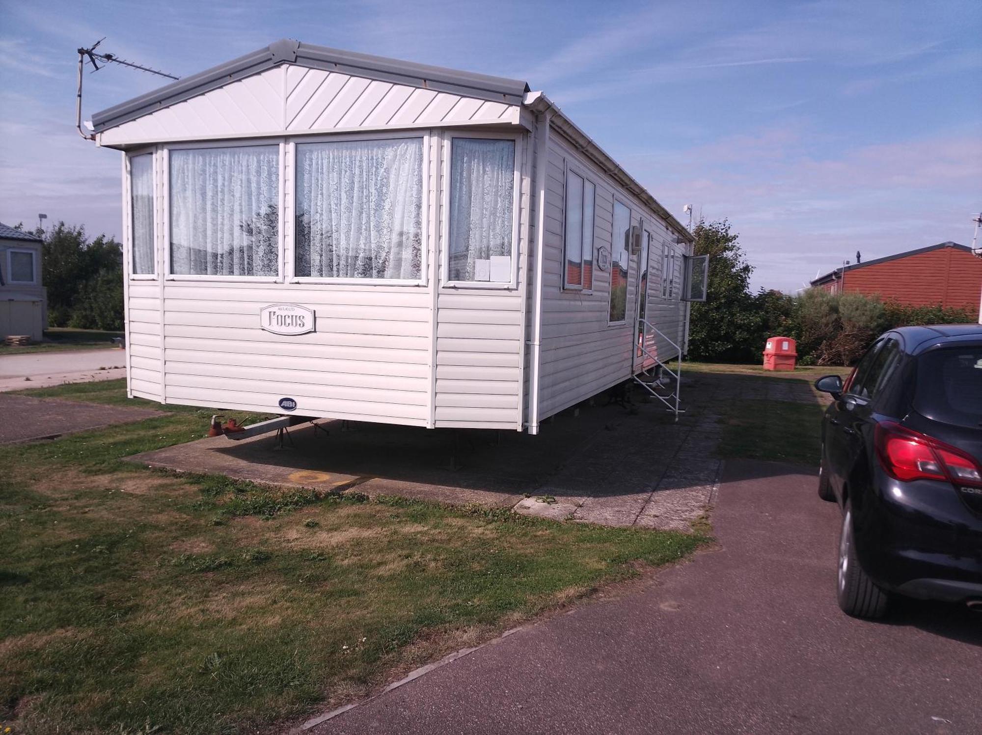 Cozy Camber Caravan 3 Bedroom Retreat With Decking Rye Εξωτερικό φωτογραφία